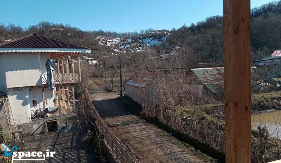 چشم انداز اقامتگاه بوم گردی مهدیزاده - رشت - روستای سقالکسار